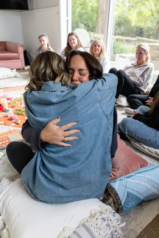 A long hug in the circle